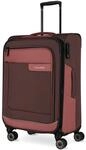 Travelite 4-Rad Koffer Gr&ouml;&szlig;e M Weichschale aus recyceltem Material, Gep&auml;ck Serie