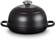 Le Creuset Signature Gusseisen Brot Br&auml;ter, 24cm, Schwarz Matt, 21301240000430