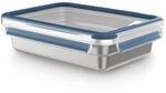 Emsa Clip & Close auslaufsichere Edelstahl-Frischhaltedose, 1,2 Liter
