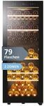 Haier Weink&uuml;hlschrank 50 SERIE 5 HWS79GDG I Weinklimaschrank f&uuml;r 79 Flaschen I Neue