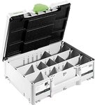 Festool Systainer&sup3; SORT-SYS3 M 137 DOMINO (mit Einsatzboxen lang)