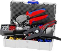 KNIPEX Crimp-Sortiment f&uuml;r Aderendh&uuml;lsen 1 x 97 53 18, 1 x 12 52 195, 9 x