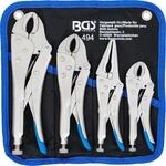 BGS 494 | Gripzangen-Satz | 4-tlg. | Gripzange 140/185 / 220 mm | Langbeck-Gripzange