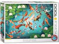 Eurographics 6000-5696 Koi Fish Fisch Puzzle, Mehrfarbig