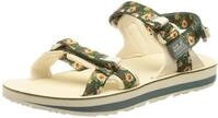 Jack Wolfskin Damen Outfresh Deluxe W Sandale, Teal Grey All Over, 40.5 EU