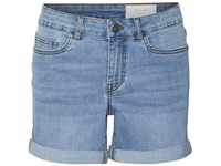 Noisy may Damen NMBE Lucy NM VI171LB NOOS Jeans-Shorts, Light Blue Denim, XS