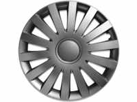 Albrecht 16 Zoll Radkappen grau für Stahlfelgen - Wind Radzierblenden aus