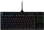 Logitech G PRO Mechanische Gaming-Tastatur, Spanisches QWERTY-Layout - Schwarz