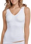 Schiesser Damen Tr&auml;gertop mit herausnehmbaren Pads - Invisible Soft, Weiss_170365,