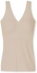 Schiesser Damen Tr&auml;gertop mit herausnehmbaren Pads - Invisible Soft, Sand_170365, 38