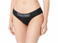 Calvin Klein Damen Slip Bikini Form mit Stretch, Schwarz (Black), XL
