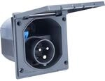 as - Schwabe Camping CEE-Caravan-Einspeisungsstecker - 230V/16A/3-polig - Flanschma&szlig;