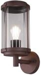 Trio Leuchten Au&szlig;en Wandleuchte Tanaro 202360124, Druckguss Aluminium rostfarbig,