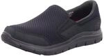 Skechers Damen Cozard Slip On Sneaker, Black Mesh Nubuck Water Stain Repellent, 40 EU