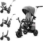 Kinderkraft Dreirad EASYTWIST, Kinderdreirad, Jogger, mit Zubeh&ouml;r, Dachfenster,