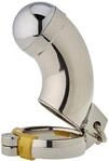 Erotic Fashion ra7993 Penis Keuschheit, Silber Metall Durchmesser 45 mm, 1er-Pack (1
