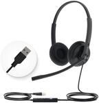 Yealink UH34 Lite Kabelgebundenes PC Headset mit Noise Cancelling Mikrofon |...