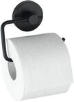 WENKO Toilettenpapierhalter ohne Bohren (Vacuum-Loc), WC-Rollenhalter zur