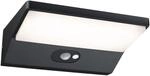 Paulmann 94335 LED Au&szlig;enleuchte Solar Au&szlig;enwandleuchte IP44 incl. 1x3,4 Watt