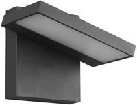 Trio Leuchten LED Au&szlig;en Wandleuchte Horton 226360142, Aluminium Druckguss...