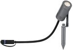 Paulmann 94368 Plug & Shine LED Au&szlig;enleuchte Gartenstrahler Radix IP65 3000K...