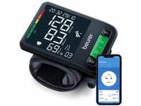 Beurer BC 87 Handgelenk-Blutdruckmessgerät mit App-Anbindung, klinisch...