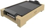 Cecotec elektrische Grill- und Kochplatte Tasty & Grill 2000 Bamboo, 2000 W,