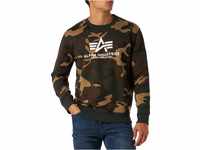 Alpha Industries Basic Sweater Camo Sweatshirt für Herren Wdl Camo 65