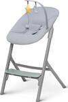 Kinderkraft Kinderhochstuhl LIVY + Babyliege CALMEE, 4in1, Stuhl f&uuml;r die ganze