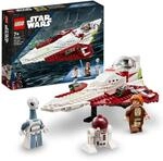 LEGO Star Wars Obi-Wan Kenobis Jedi Starfighter, Spielzeug zum Bauen mit Taun...