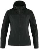Fj&auml;llr&auml;ven Damen Abisko Midsummer Jacke, Black, S