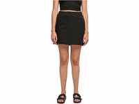 Urban Classics Women's TB5015-Ladies Organic Terry Mini Skirt Rock, Black, S