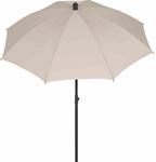 Siena Garden City Mittelstockschirm anthrazit/Natur &Oslash; 180cm
