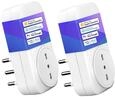 Meross Italienische intelligente Wi-Fi-Steckdose, Smart Plug 16 A (Typ L), kompatibel