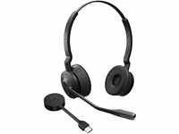 Jabra Engage 55 Schnurloses Stereo-Headset mit Link 400 USB-C DECT-Adapter -...