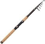 DAM Backbone II Tele, Angelruten, Spinnruten, Allround-Angeln, Unisex, Schwarz, 2.7m