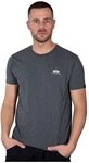 Alpha Industries Herren Alpha Industries Basic Small Logo Neon Camiseta T-Shirts mit
