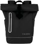 Travelite Rolltop Rucksack wasserfest, Fahrradrucksack, Freizeitrucksack mit Rolltop