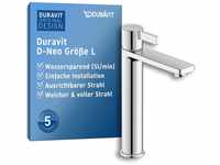 Duravit D-Neo Waschtischarmatur, Größe L (Auslauf Höhe 206 mm). Wasserhahn...