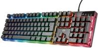Trust Gaming GXT 835 Azor Gaming-Tastatur, italienisches Layout QWERTY, USB,