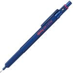 rOtring 600 Druckbleistift | 0,7 mm | Blau | Ergonomisches Vollmetallgeh&auml;use