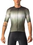 CASTELLI 4522014-075 AERO Race 6.0 Jersey Sweatshirt Men's Milit&auml;rgr&uuml;n/hellschwarz