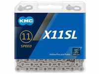 KMC Unisex – Erwachsene X11 SL X11SL 11-Fach Kette 1/2" x11/128, 118 Glieder,