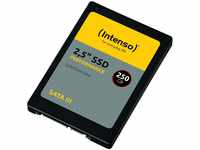 Intenso Interne 2,5" SSD SATA III Performance, 250 GB, 550 MB/Sekunden,
