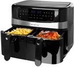 EMERIO digitale 10L DOPPEL Hei&szlig;luftfritteuse AirFryer Frittieren mit hei&szlig;er Luft
