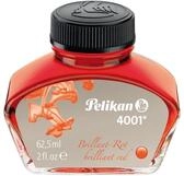 Pelikan Tintenglas Tinte 4001 Brilliant-Rot 62,5 ml, 1 Glas