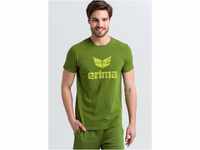ERIMA Herren T-shirt Essential T-Shirt, twist of lime/lime pop, S, 2081802