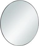 Mirrors and More Dekospiegel Mila 81330102 Metall schwarz