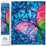 DIAMOND DOTZ DD5.015 - Original 5D Diamond Painting Set Schmetterling Pink,
