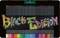 Faber-Castell - Buntstifte Set Black Edition 36-teilig im Metalletui
